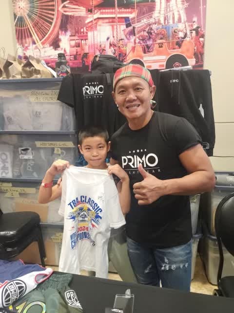 George with Saenchai